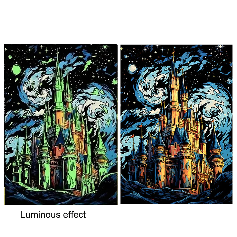 Glow in Dark Scratch Art Kit