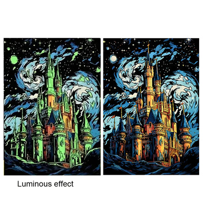 Glow in Dark Scratch Art Kit