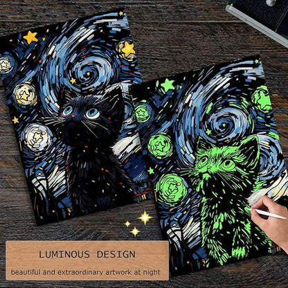 Glow in Dark Scratch Art Kit